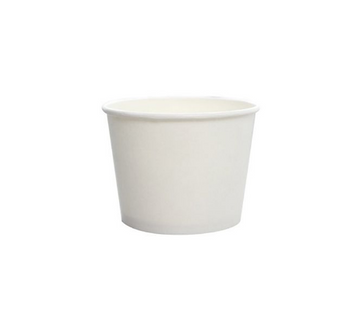 Креманка для морозива 286ml, Біла, 50 шт/уп. pxkr280Iwb фото