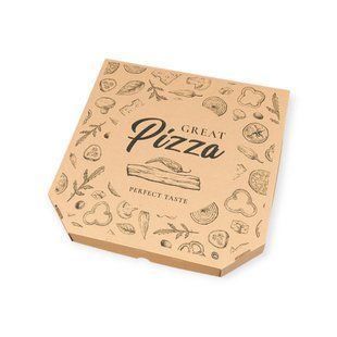 Коробка для піци &laquo;Pizza&raquo; 35 см бура, 100 шт/уп. px3535bp фото