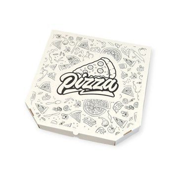 Коробка для піци &laquo;Pizza&raquo; 30 см біла, 100 шт/уп. px3030wp фото