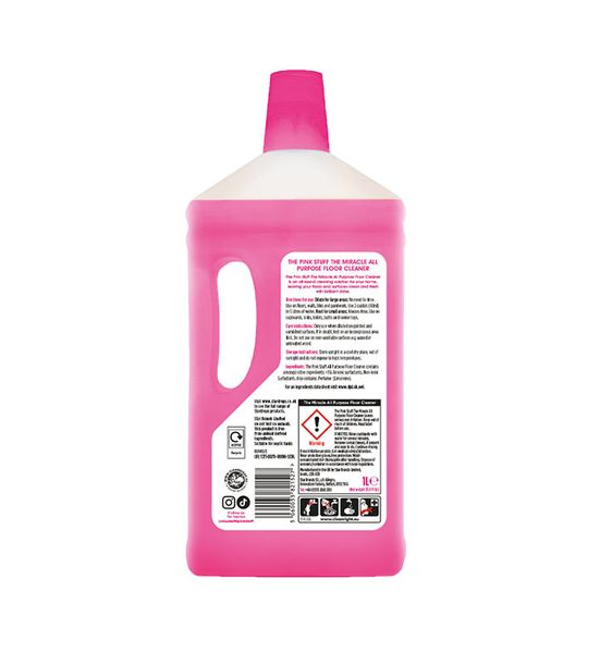 Універсальний засіб для підлоги The Pink Stuff All Purpose Floor Cleaner 1л. pss007 фото