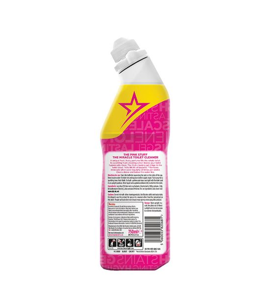 Засіб для унітазу The Pink Stuff Toilet Cleaner 750мл. pss004 фото