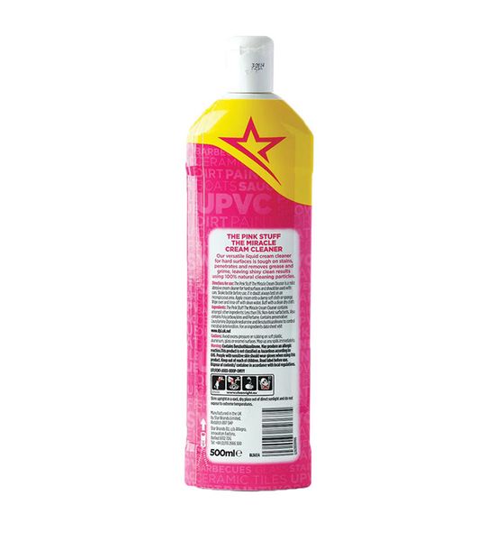 Крем для чищення поверхонь The Pink Stuff Cream Cleaner 500мл. pss002 фото