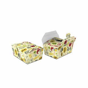 Упаковка ланч бокс, 500ml, світла, 50 шт/уп. pxs500lb фото