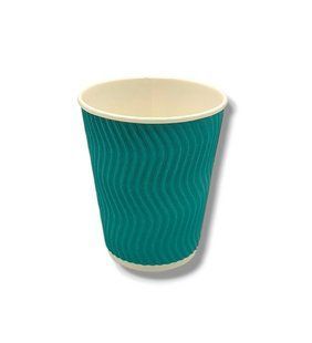 Стакан гофрований, бірюзовий 250ml, 20 шт/уп. px250pmlbir фото