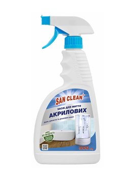 Засіб для миття акрилових ванн San Clean sc3 фото